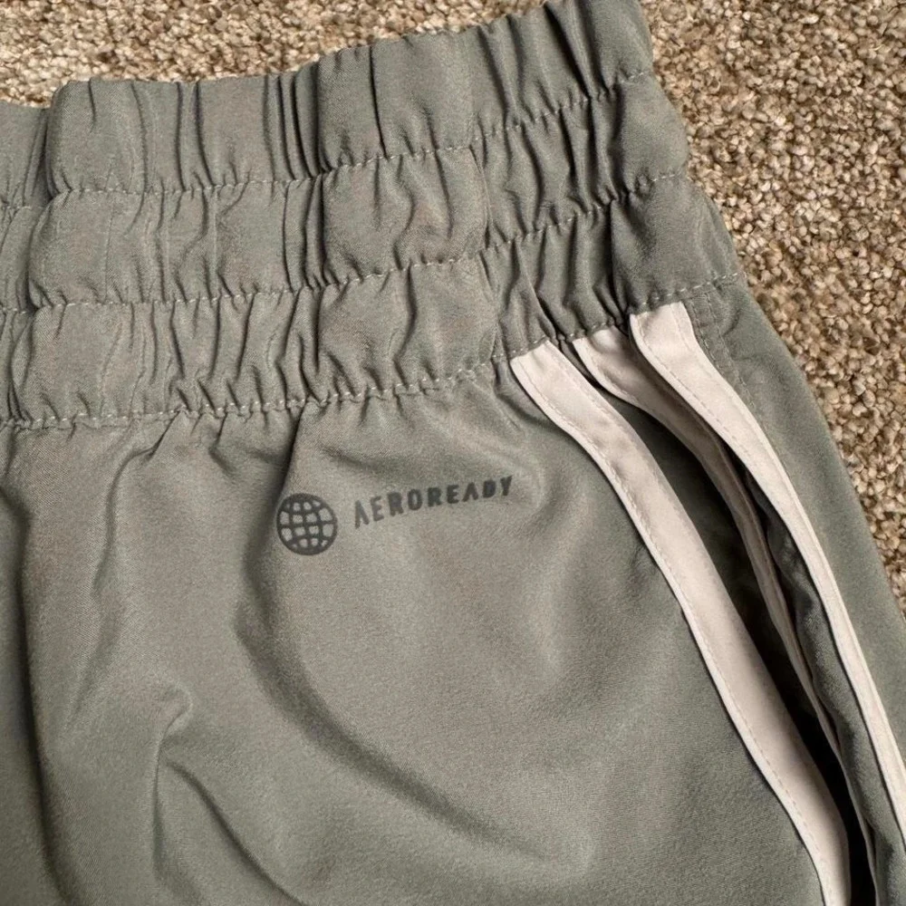 ADIDAS PALE SAGE "AEROREADY" TRACK PANTS - Picture 4 of 4